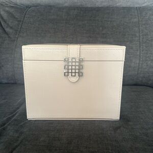 Elegant White Jewelry Box